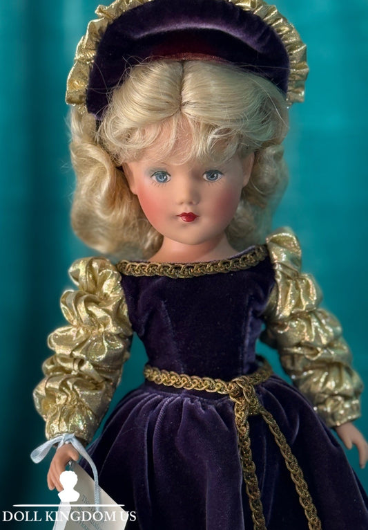 Mary Hoyer Design Mary Lynne 14” Vinyl Doll “Queen” with Tag