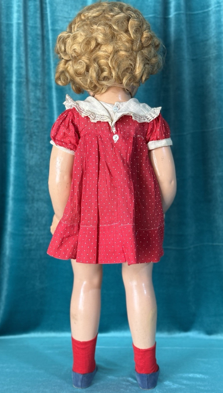 Antique 1930’s Composition 24” Shirley Temple Doll by Ideal Company