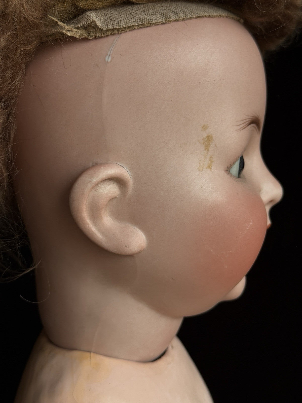 Antique German 21” ABG Alt Beck & Gottschalk 1361 Bisque Head Baby Doll