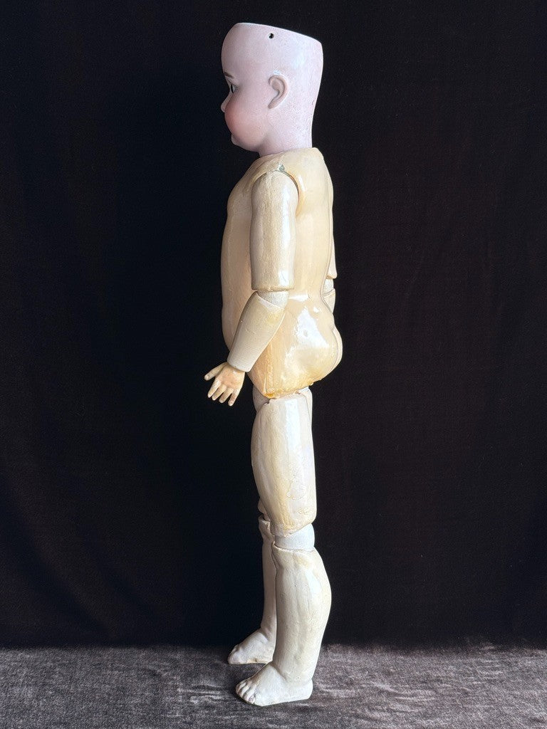 Antique German 24” Schoenau & Hoffmeister 1909 Bisque Head Doll