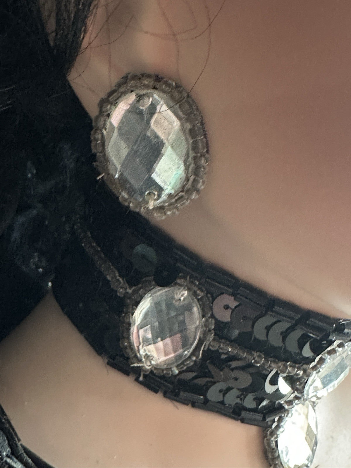 Collectible Large 42” Porcelain Doll “Platinum” by Rustie LE 700 COA/Stand