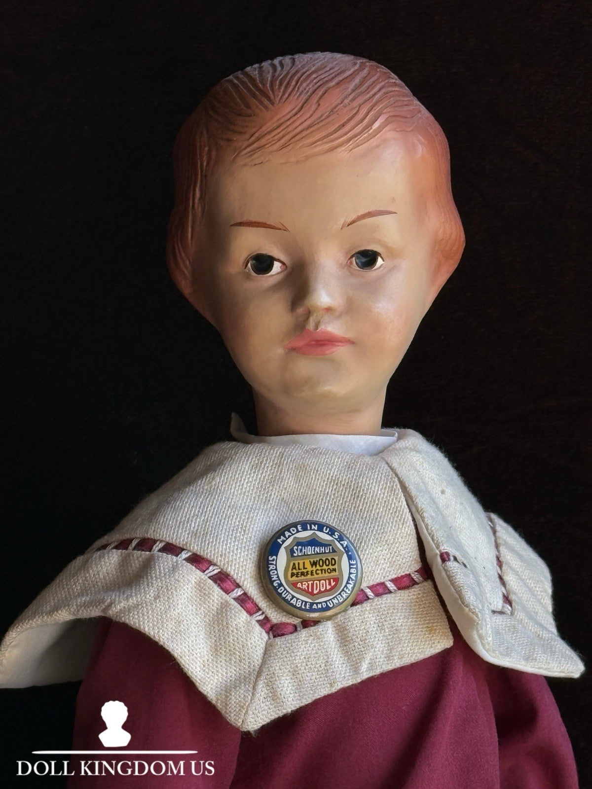 Reproduction of Antique American 18” Schonhut Boy Doll