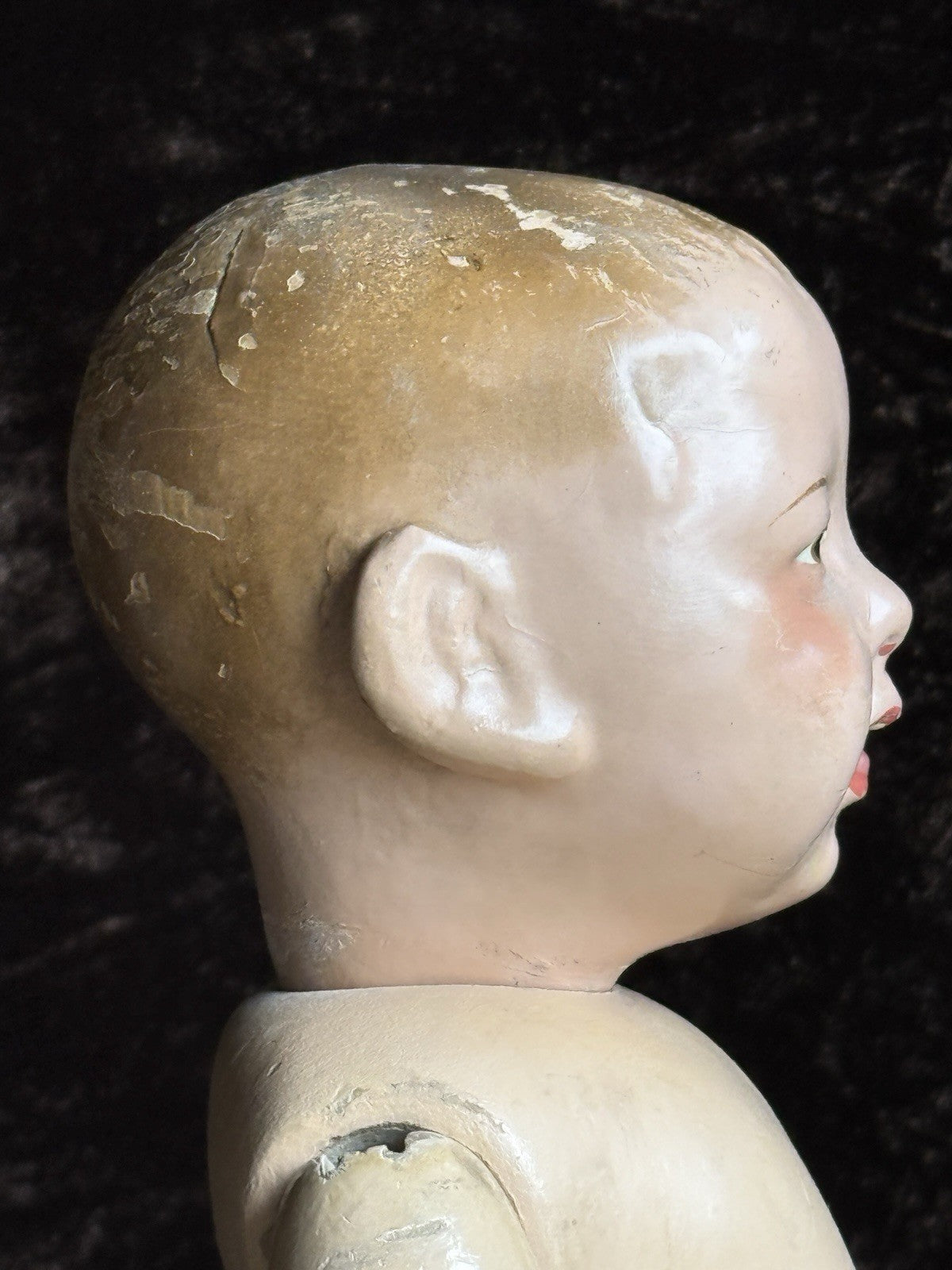 Rare Antique American 15” Schoenhut Tootsie Wootsie Wooden Jointed Boy Doll