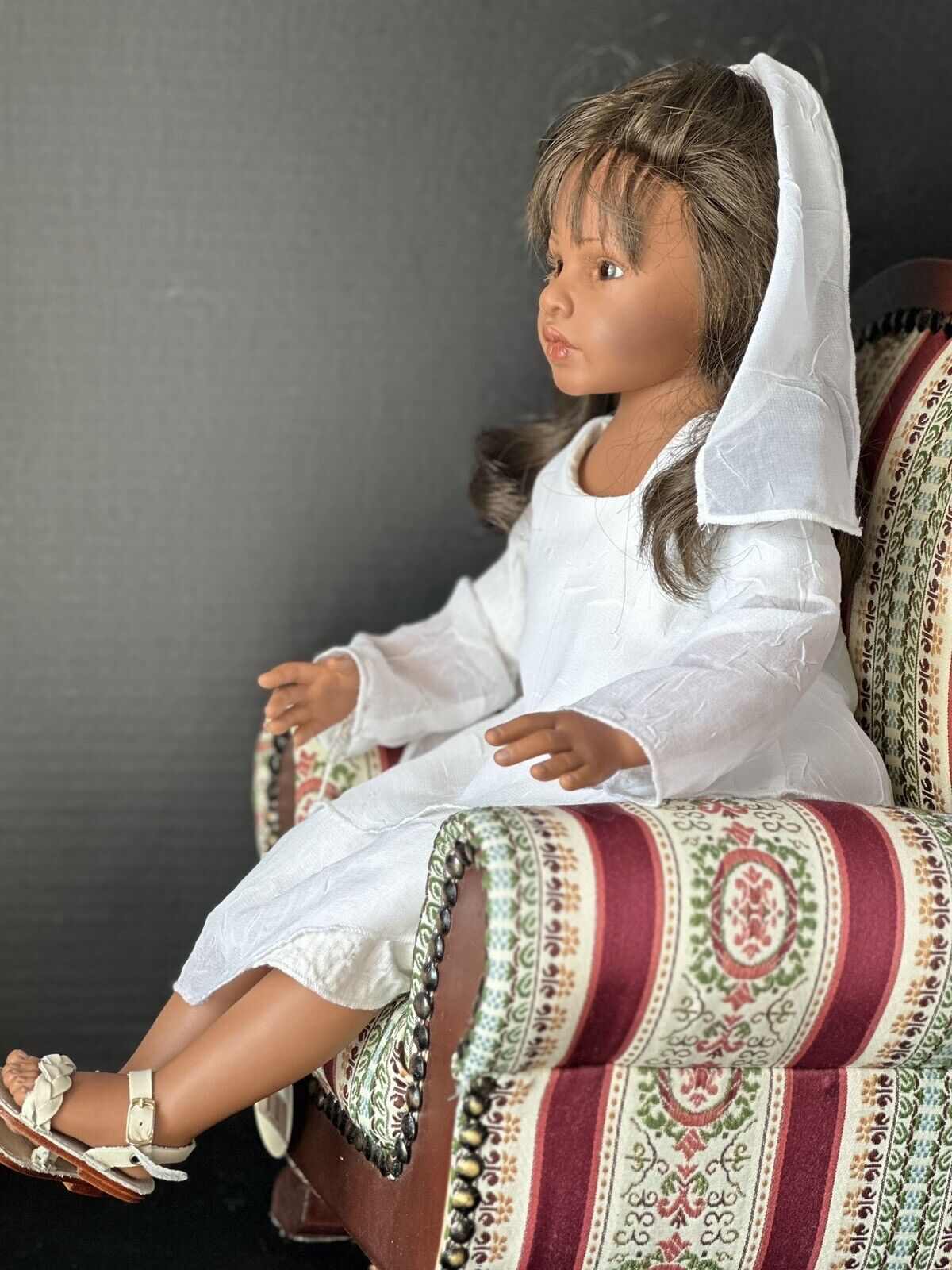 Collectible German Vinyl 21” Doll “Ella” by Elissa Glassgold for Zapf Creation