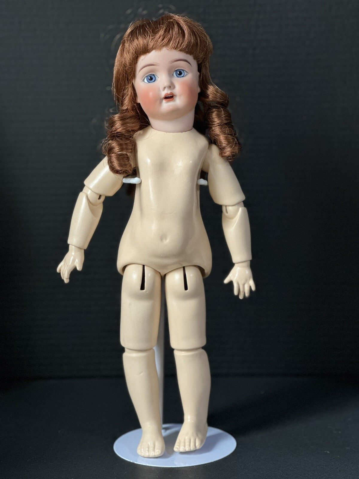 Artist Reproduction Of Sonnenberg Bisque Child Doll 224 by Bahr and Proschild