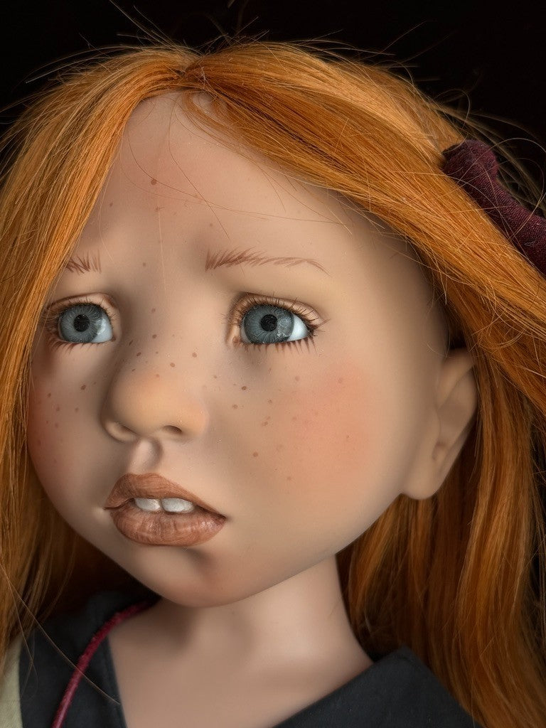 Rare Large Lifelike Zwergnase 29.5” Vinyl Heikedine Doll 2018 LE 75 Box and Tag