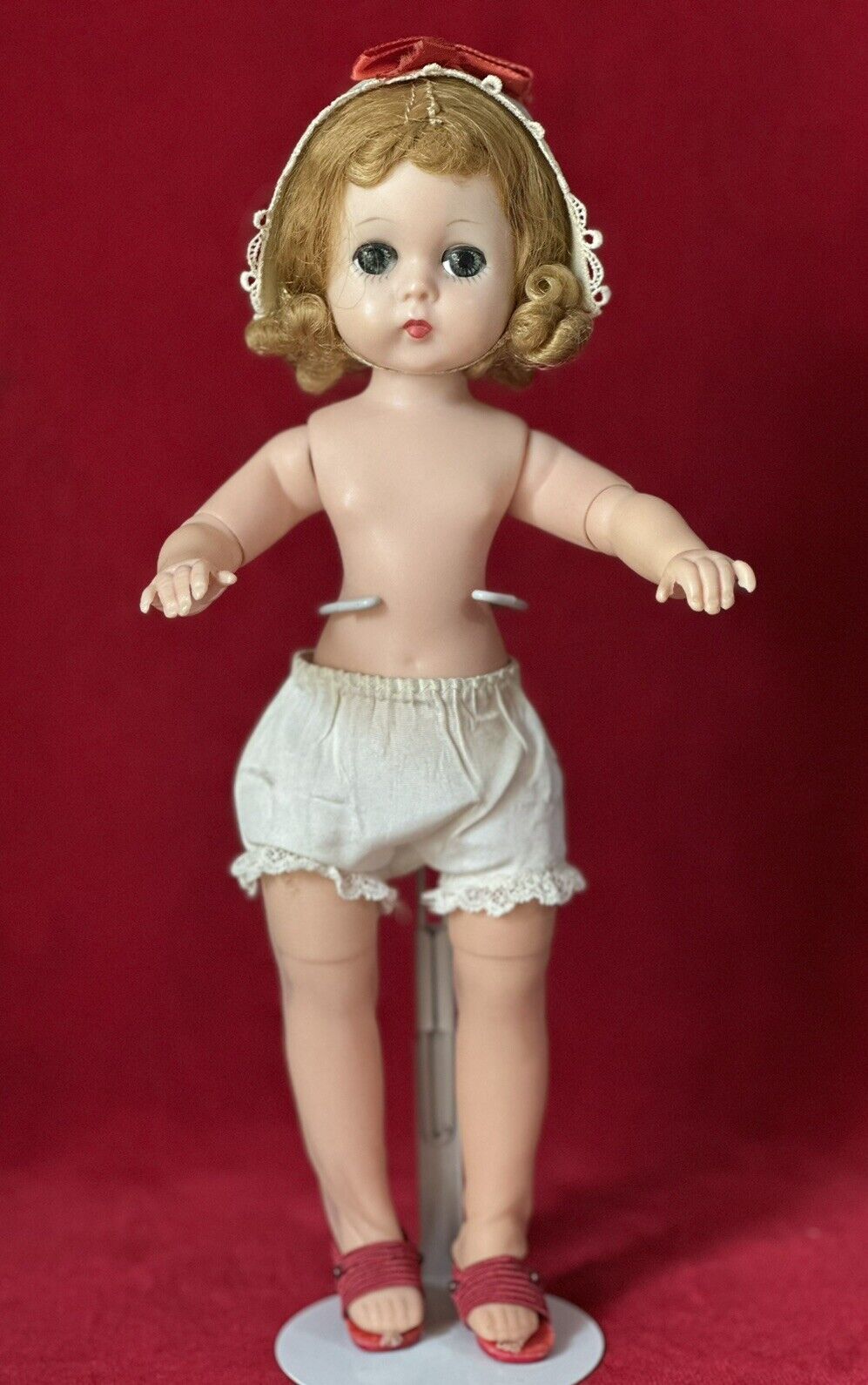 Vintage 1956’s Madame Alexander 11” Lissy Doll Marked All Original Outfit