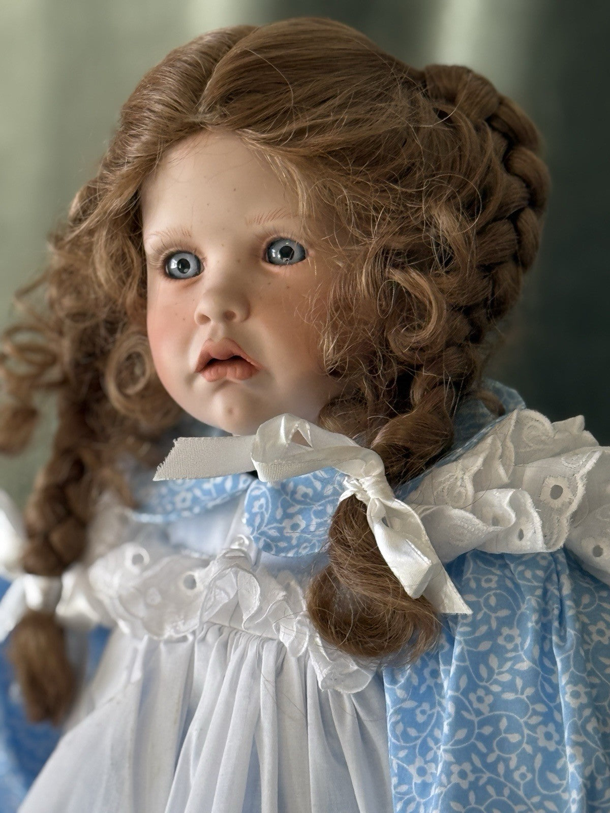 MIB Artist Hildegard Gunzel Porcelain 24” Doll “Hilke” LE 500 Box