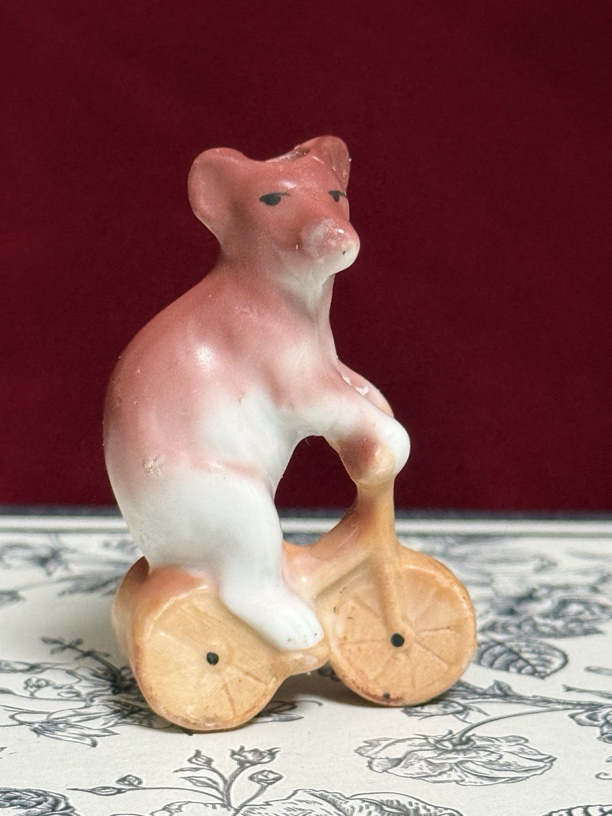 Antique 1930’s German/USA Birthday Cake Circus Candle Holders Children’s Game