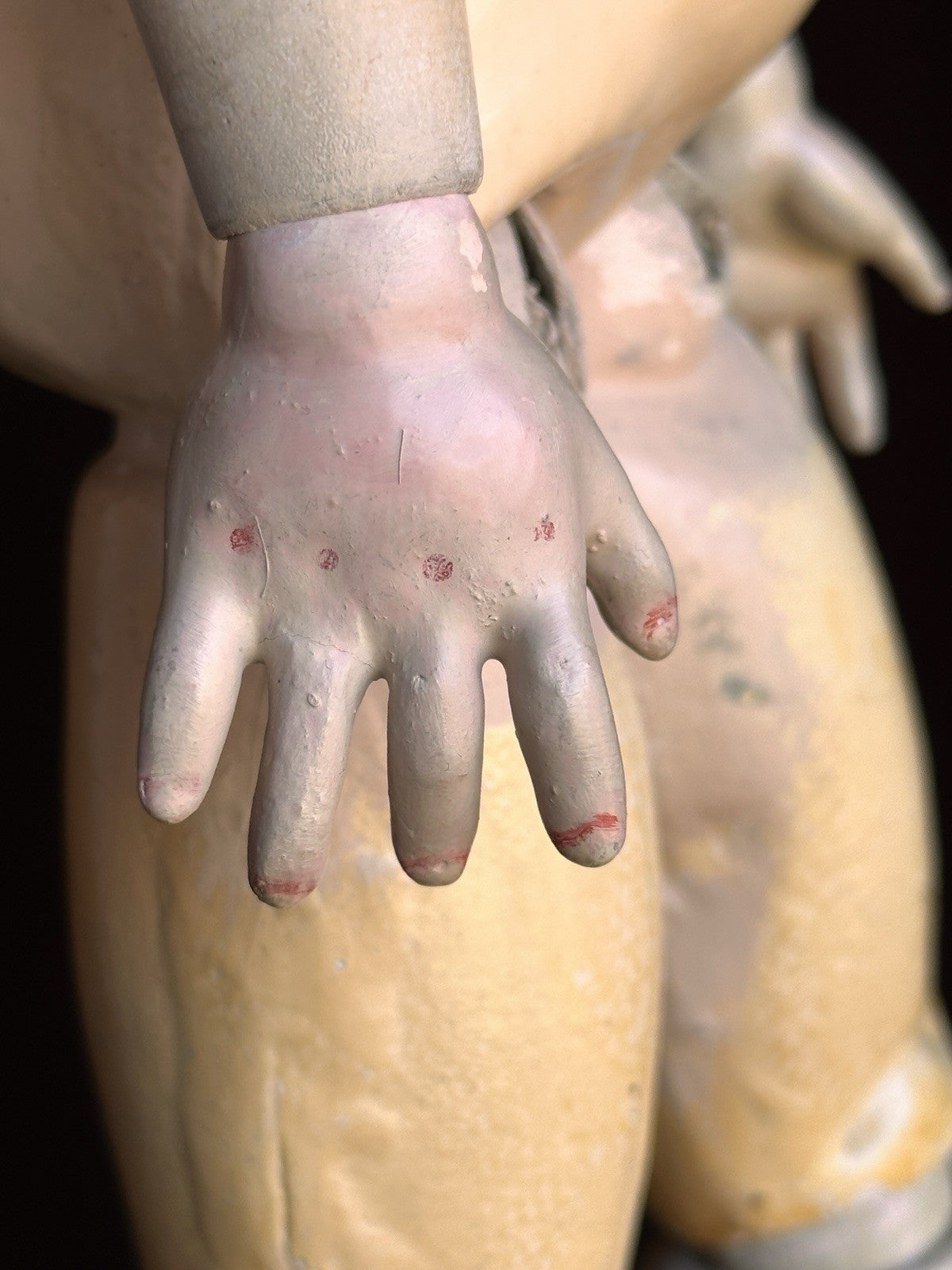 Antique German 23” Gans & Seyfarth Bisque Head Doll