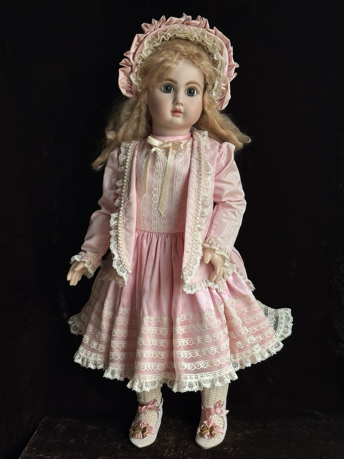 Colleen Phillips Porcelain Compo 30” Repro of Antique French Steiner A Doll