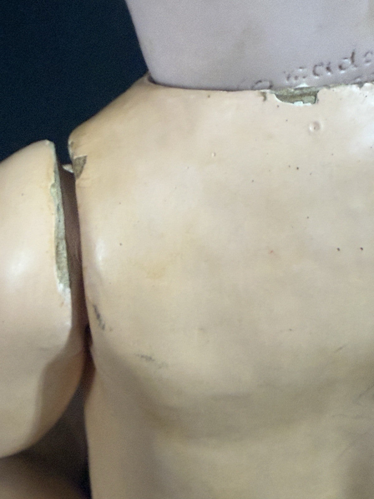 Antique German J.D. Kestner Mold 257 Bisque Head Character Baby 17” Doll
