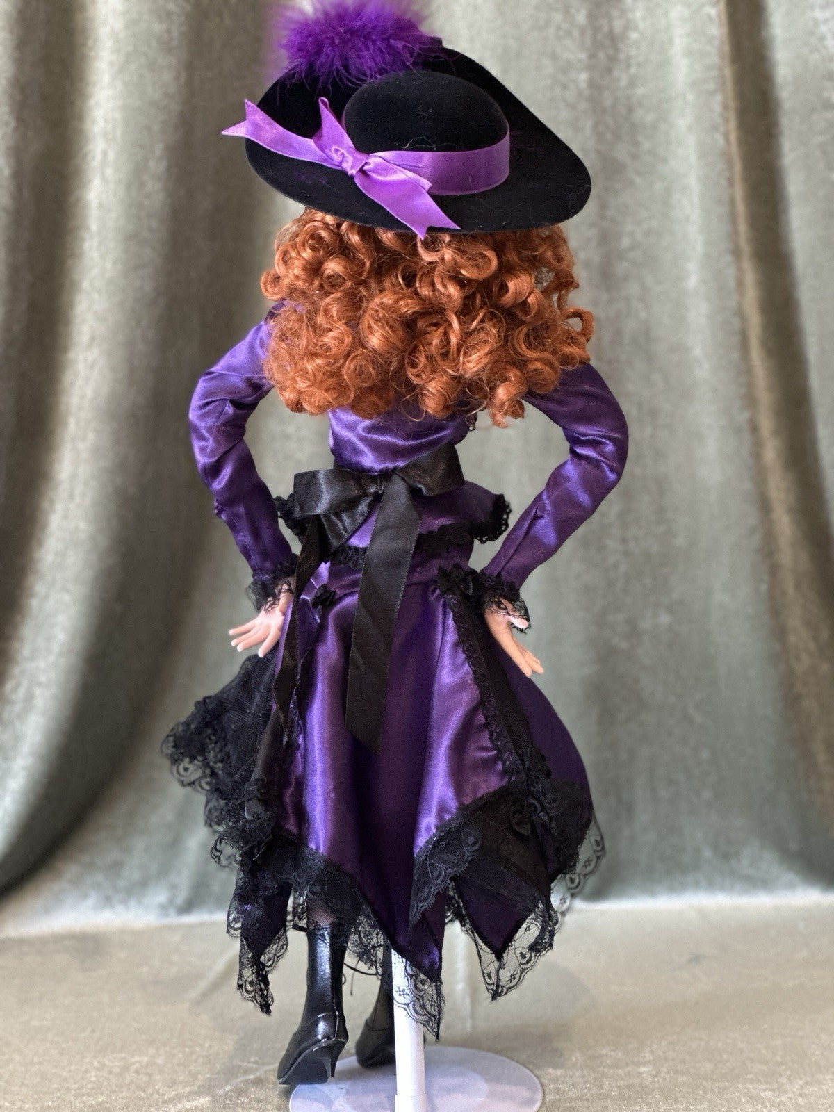 Jan Mclean 1999 23" Porcelain Doll “Pearl” Tag & COA  For Exclusively Yours