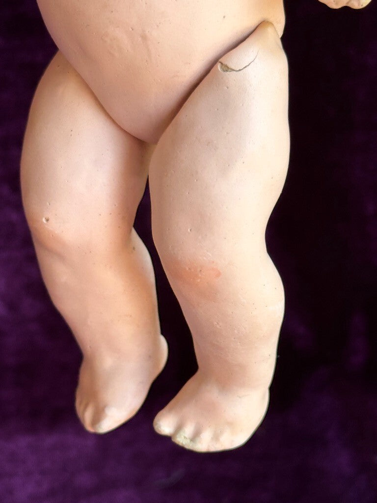 Antique German 8” Alt Beck Gottschalk Bisque Head 1361 Bisque Head Baby Doll