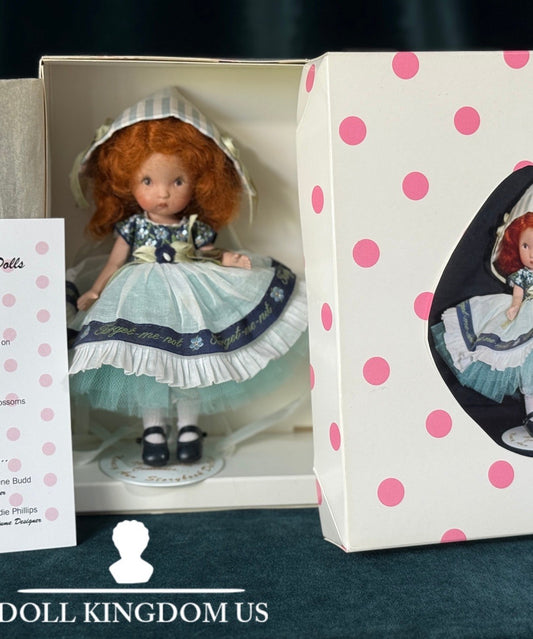 MIB Nancy Ann “Forget Me Not” Dianna Effner Doll LE 155/1000 Box/COA/Tag/Stand