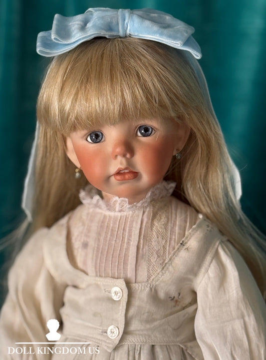 Reproduction Of “Jenny” (?) by Dianna Effner Mold Porcelain 21”Doll