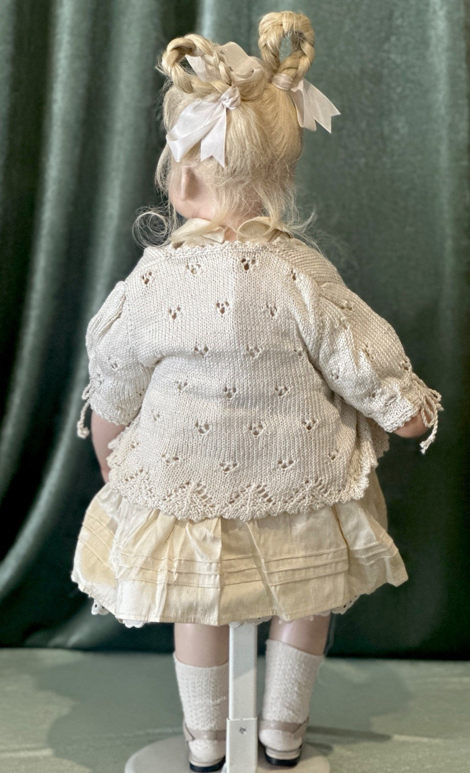 Artist Hildegard Gunzel Wax Over Porcelain 26” Doll “Harriet” LE 25 Box/Tag