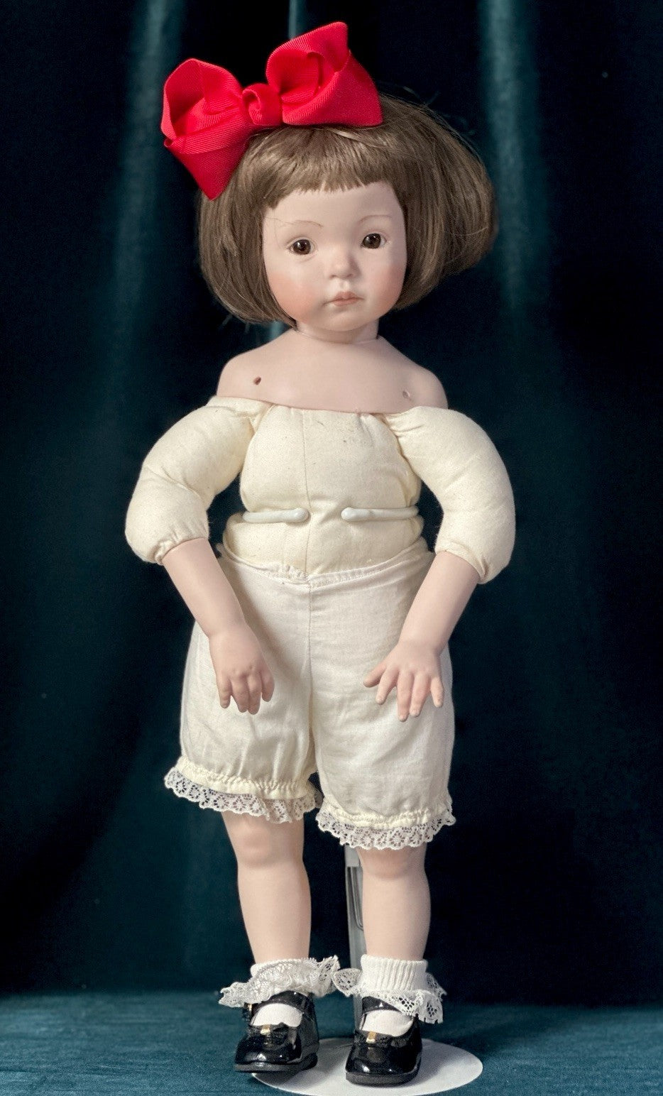 Reproduction Of “Jenny” by Dianna Effner Porcelain 18” Doll