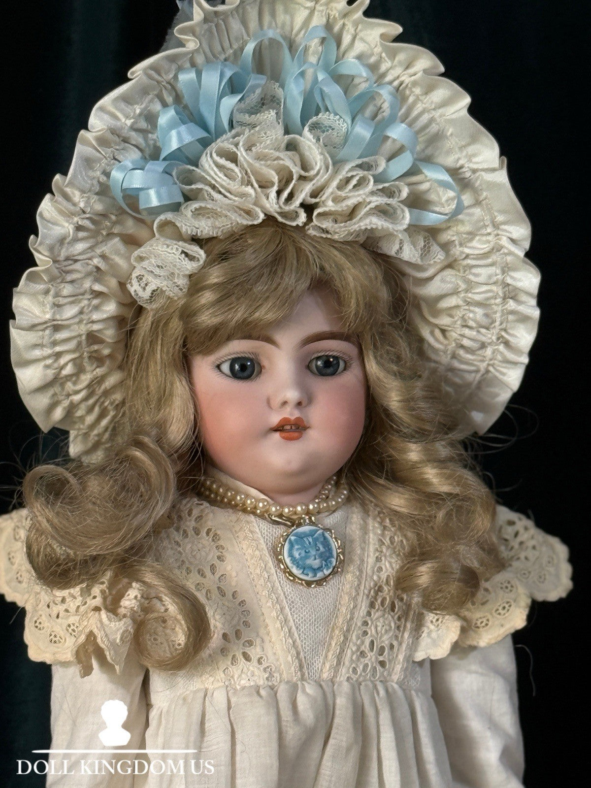 Antique German Simon Halbig Mold Dep 1040 Dep 8  Bisque Head 21” Doll