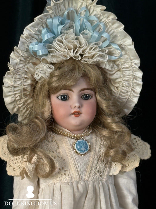 Antique German Simon Halbig Mold Dep 1040 Dep 8  Bisque Head 21” Doll