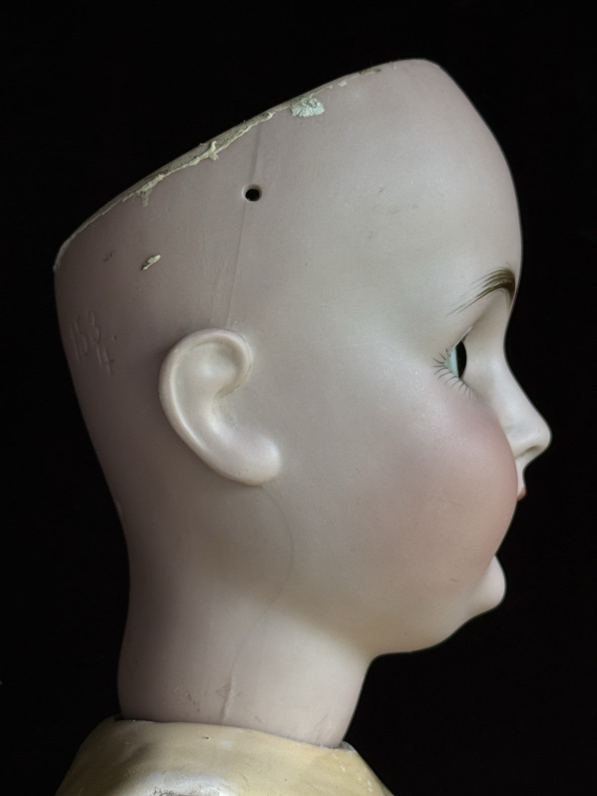 Large Antique German 29” Kestner 164 Bisque Head Doll