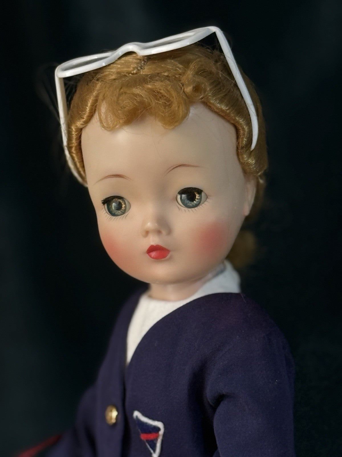 Vintage Tagged Yachting Ensemble 1958 Madame Alexander 20” Cissy  Doll