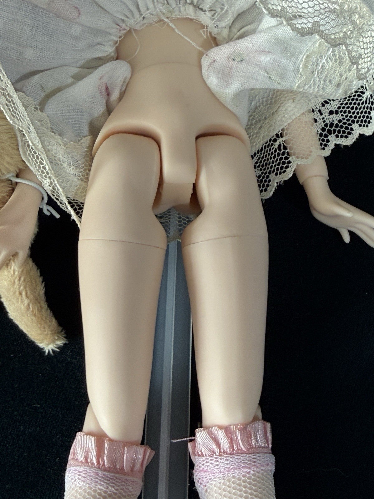 OOAK Custom Blythe 11” Artist BJD Doll With Her Bunny Toy