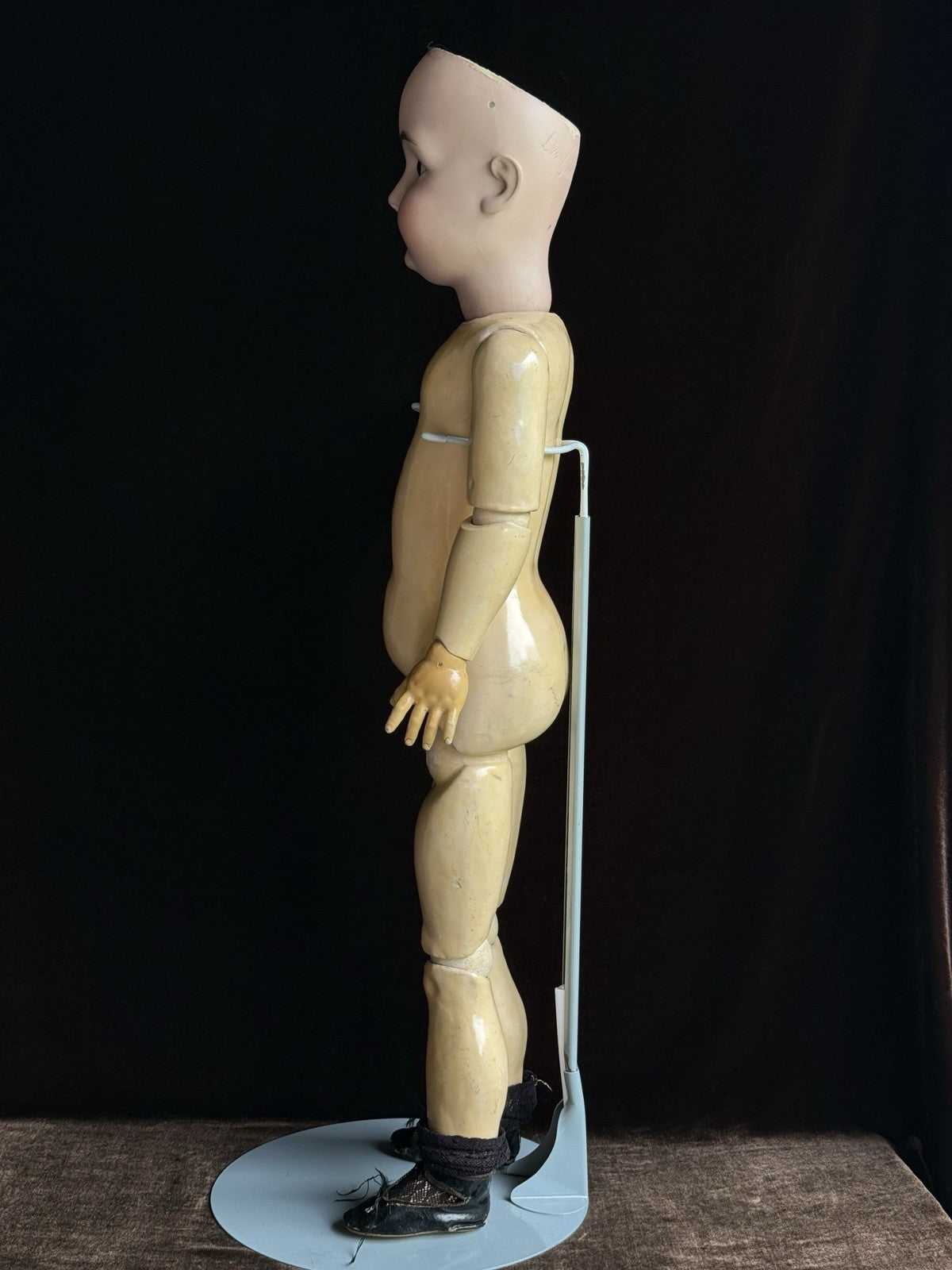 Large Antique German 29” Kestner 164 Bisque Head Doll