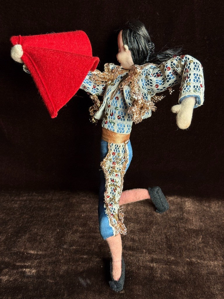 Vintage Collectible Spanish Roldan Klumpe Matador Bullfighter Doll