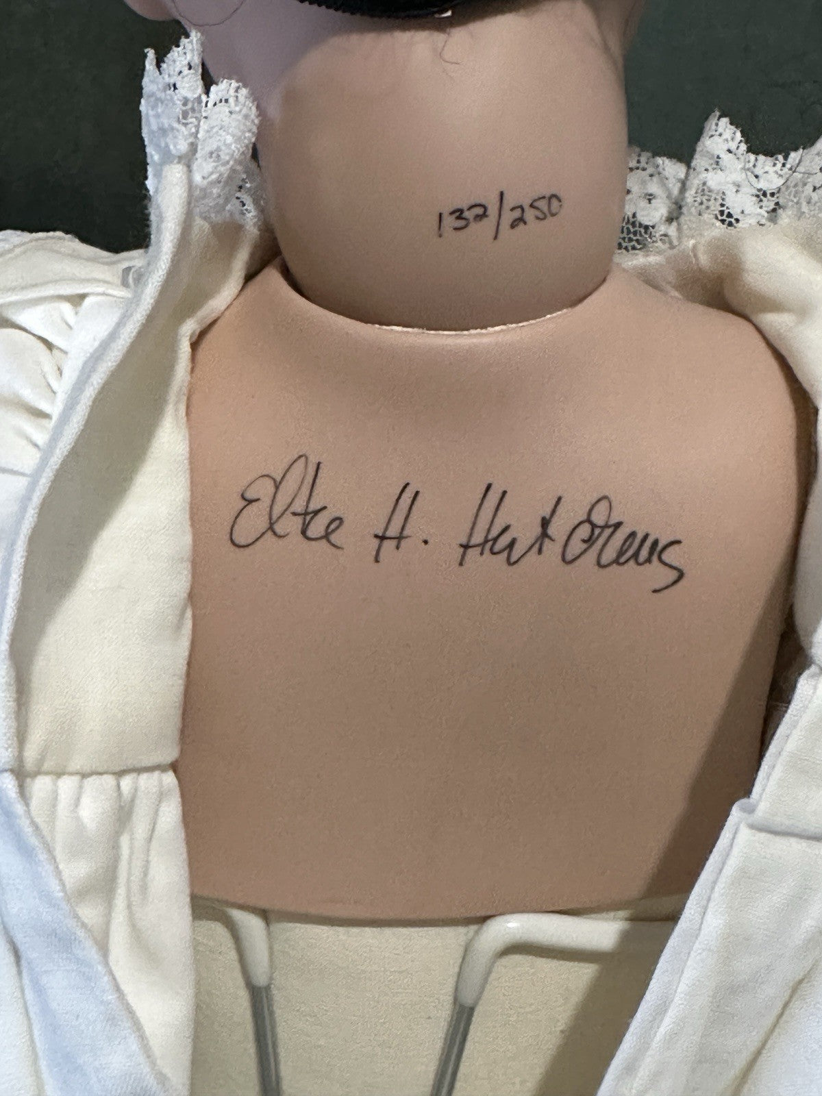 Collectable Elke’s Original Porcelain 25” Doll “Alicia” Box/COA/Book LE 132/250