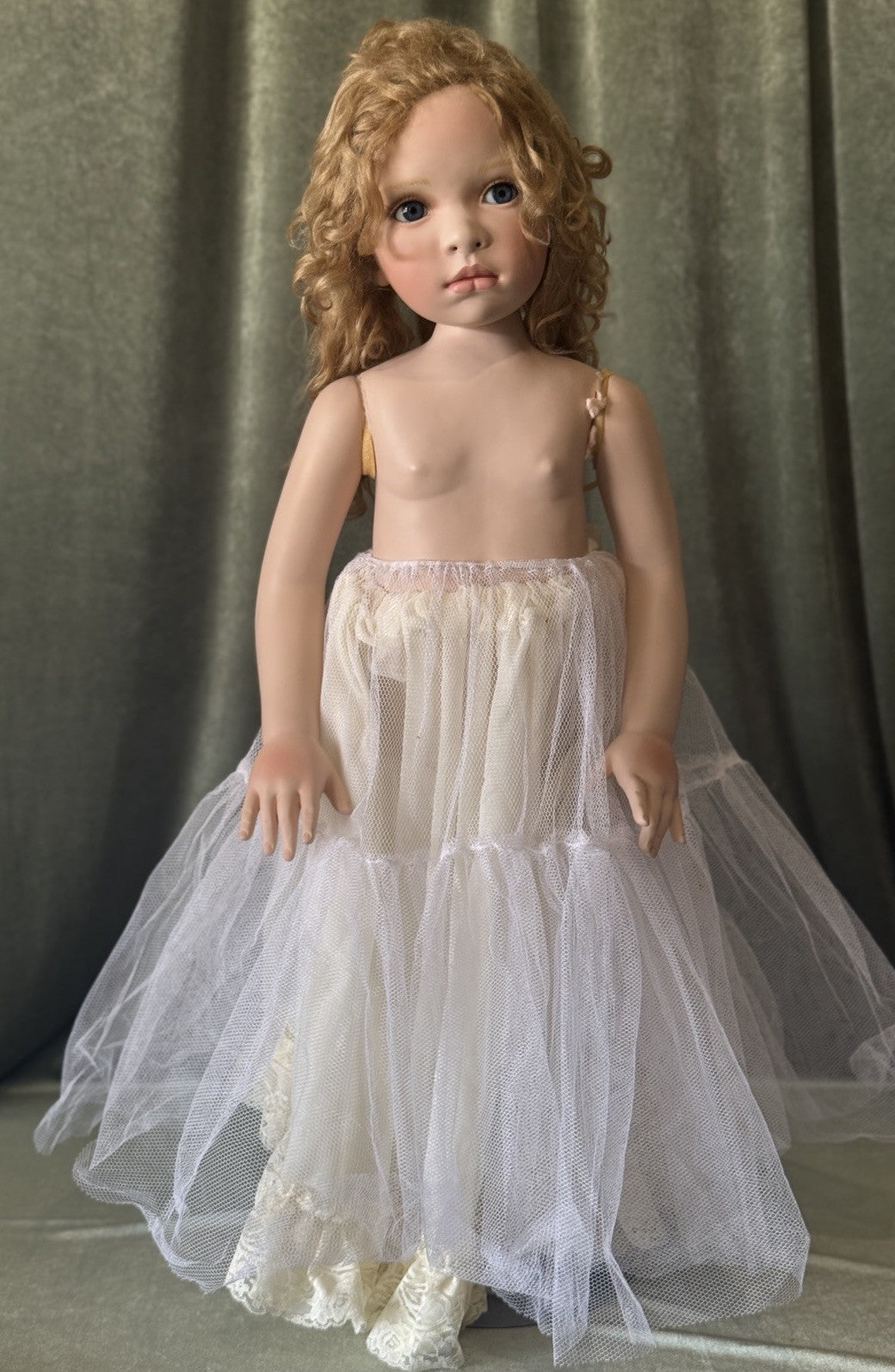Porcelain 31” Doll “Christlyn” by Pamela Erff LE 200 Tag For Masterpiece Gallery