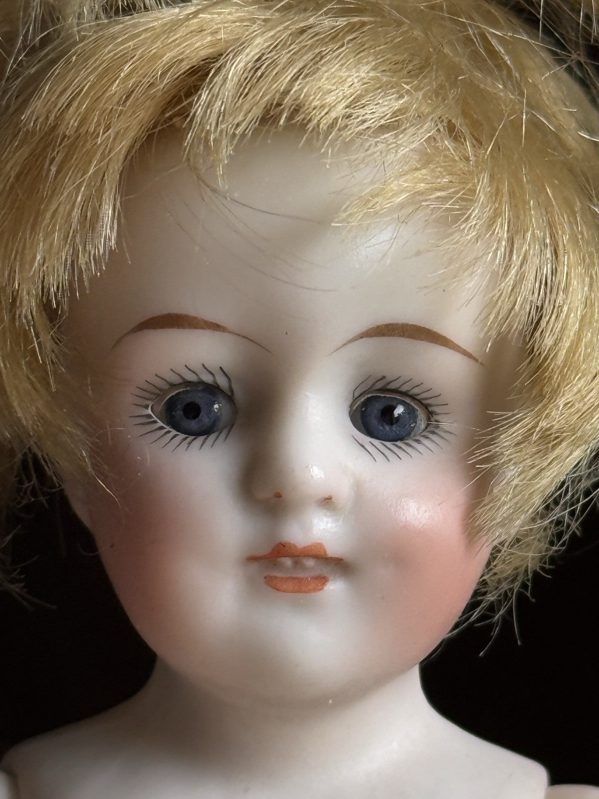 Antique German 6” Kestner 150 All Bisque Mignonette Dollhouse Doll