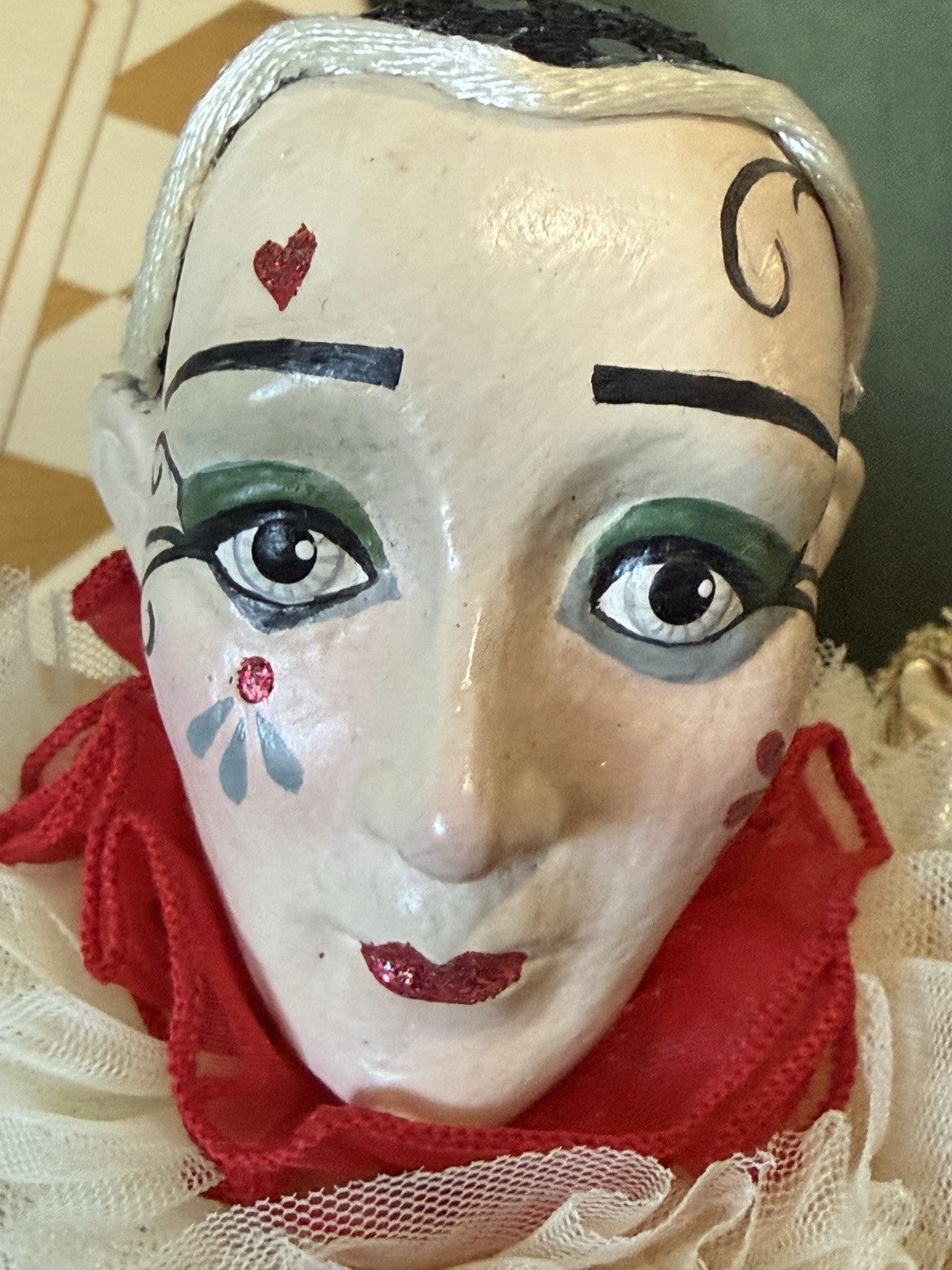 MIB Wayne Kleski Katherine's Collection JACQUES Pierrot 21” Doll Box/COA/Tag