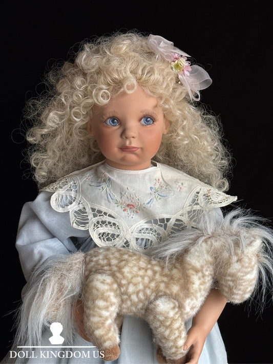 Collectible Virginia Turner 27” Vinyl Cloth Girl Doll LE 300