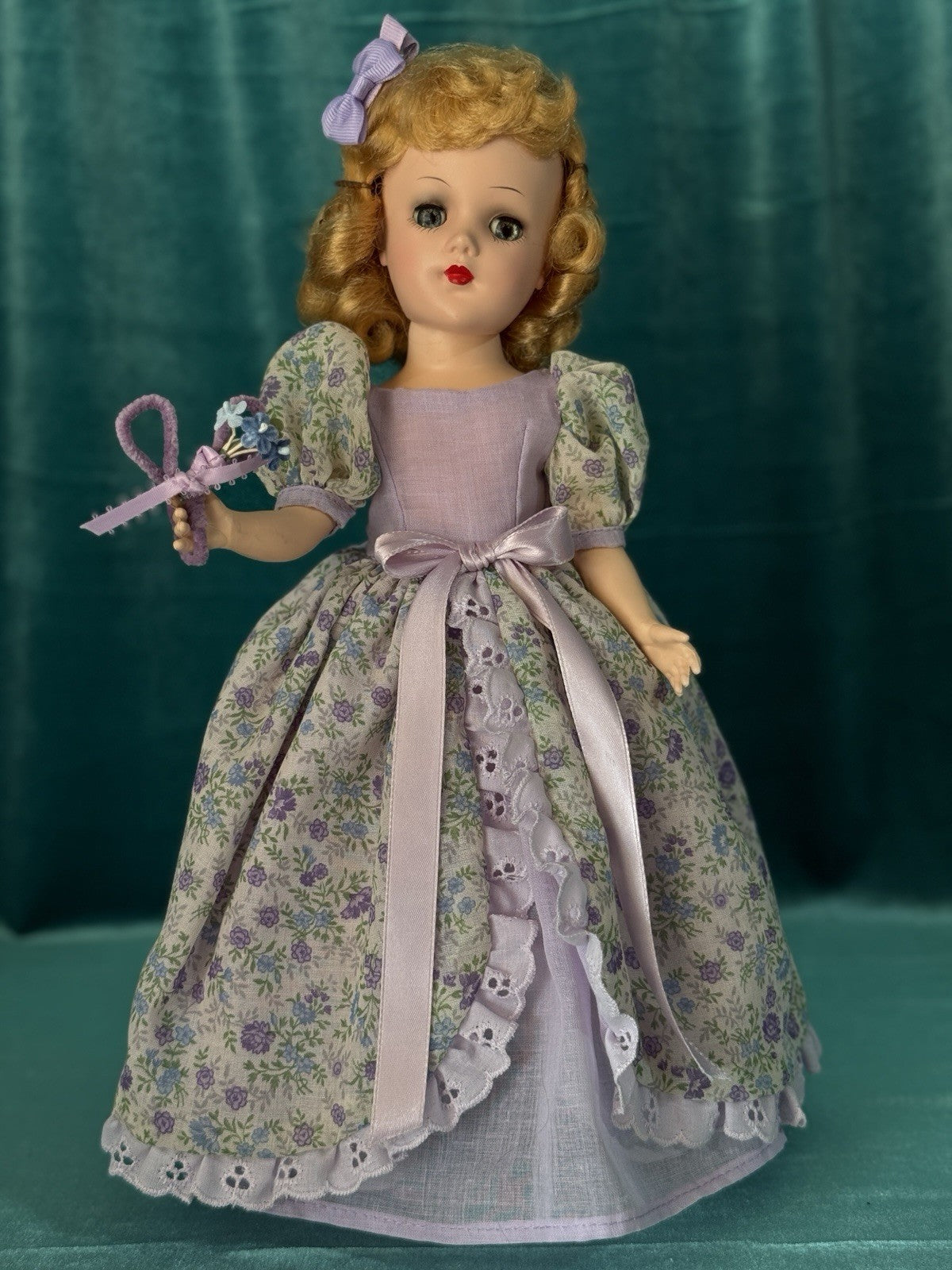 Vintage 14" Mary Hoyer Plastic Doll Handmade Outfit