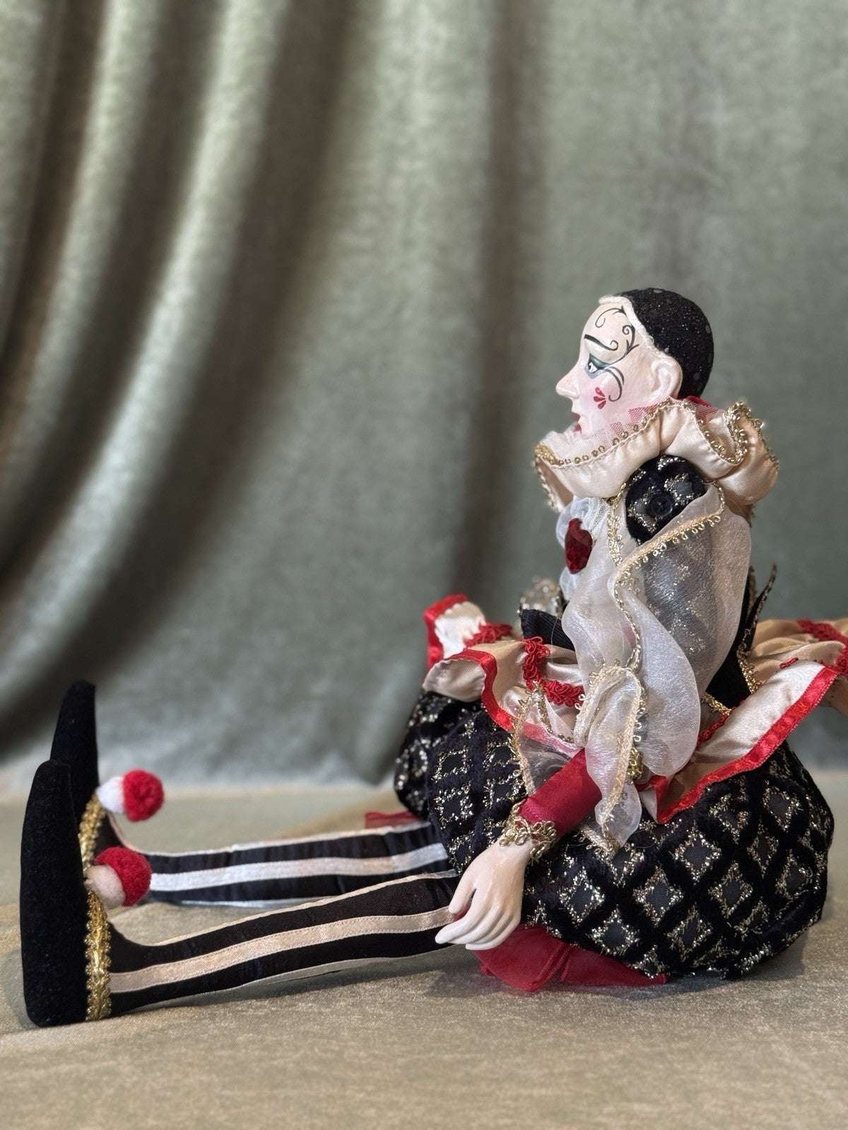 MIB Wayne Kleski Katherine's Collection JACQUES Pierrot 21” Doll Box/COA/Tag