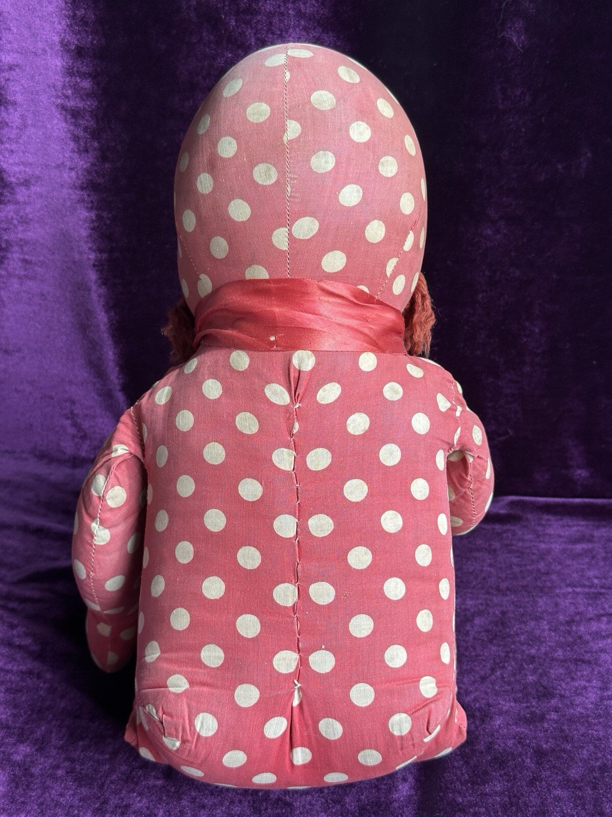 Rare Large 22” Georgene Averill Maud Tousey Fangel Cloth Doll