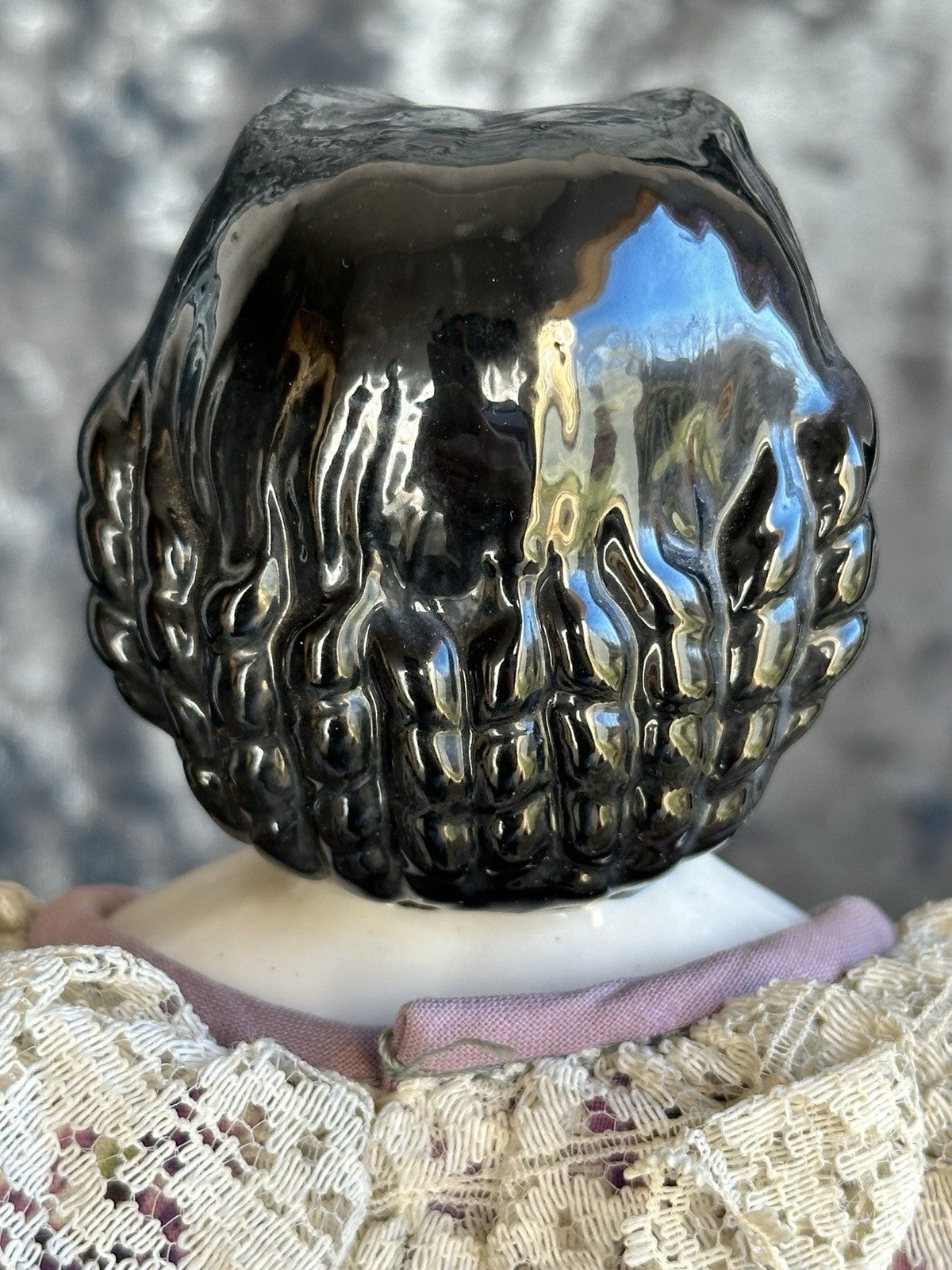 Porcelain 14” Reproduction of Antique German Adelina Patti China Doll