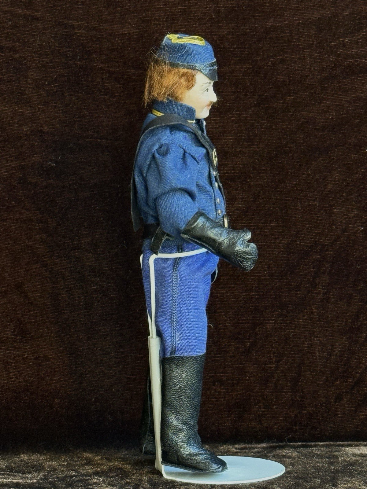 Miniature Artist Porcelain Dollhouse 1:12 Soldier Character Doll