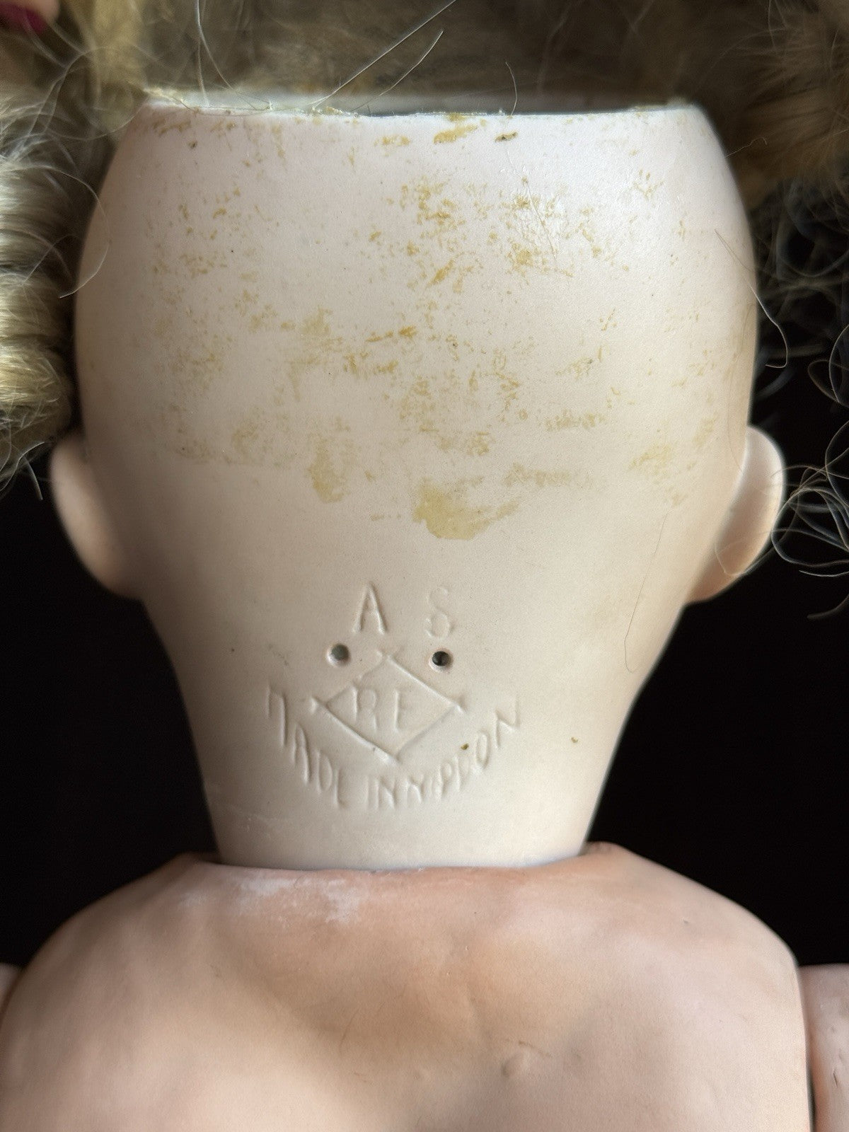 Lot of 2 Antique Bisque Head Baby Dolls Nippon and Koppelsdorf