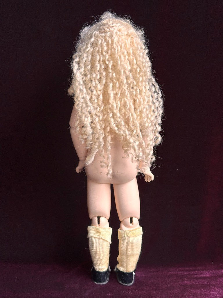 Rare Vintage Porcelain Compo 13” Reproduction of Antique French Bru Teteur Doll