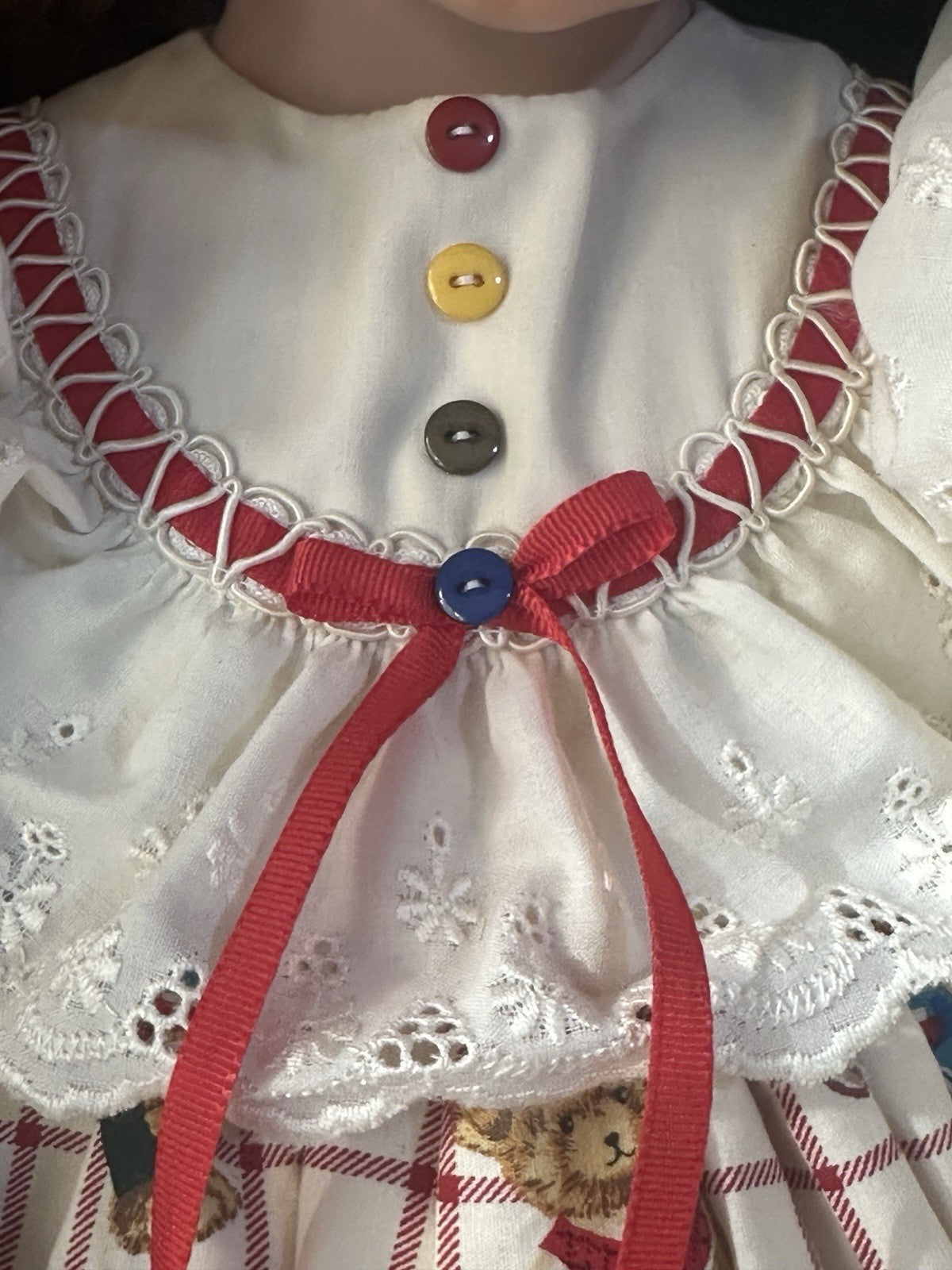 Large 29” Porcelain Doll “Abbie” by Donna Rubert LE 1000 Tag/Toy