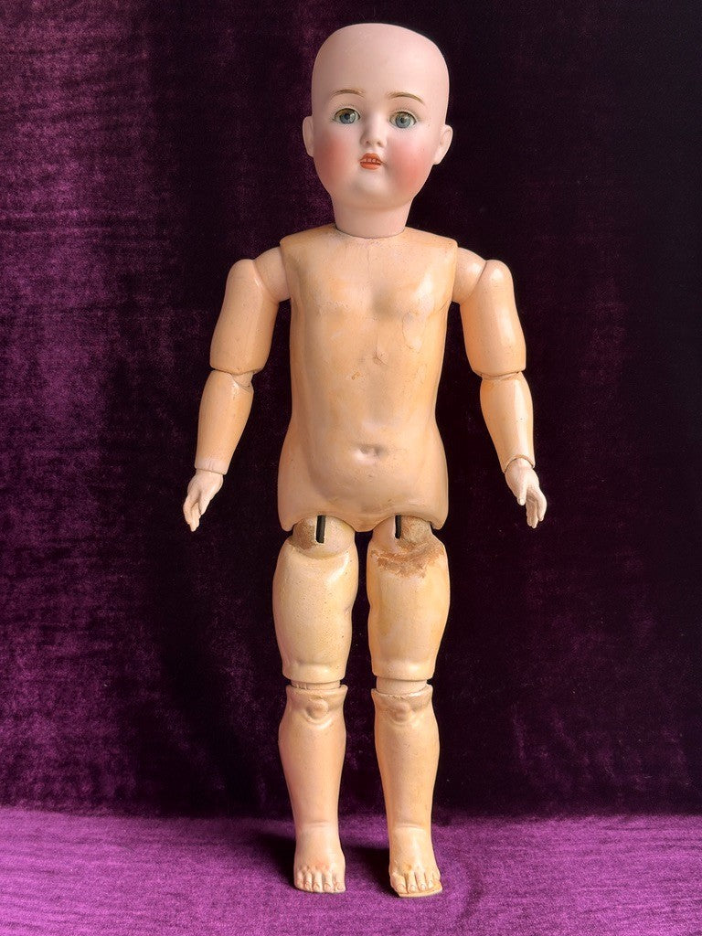 Antique German 22” Kestner 168 Bisque Head Doll Composition Body