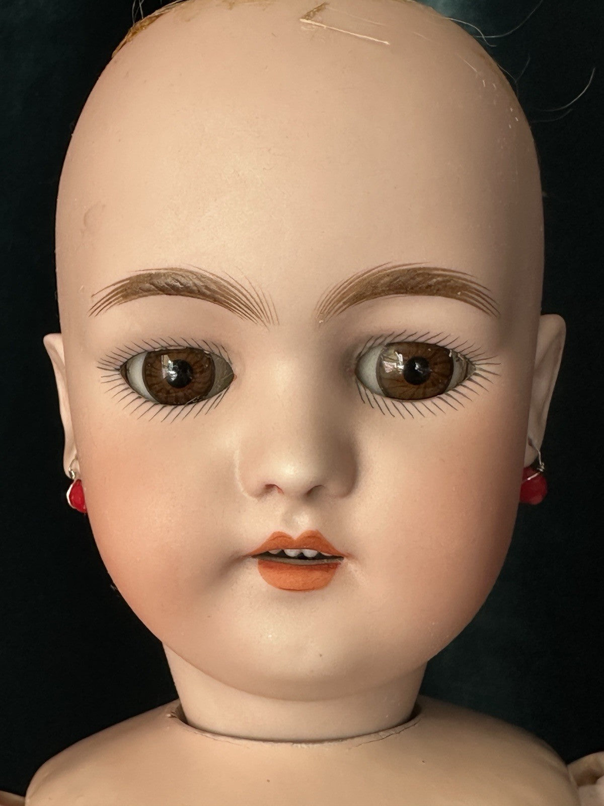 Antique German Simon Halbig Mold 1078 19” Doll Bisque Head Composition Body