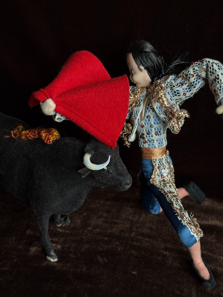 Vintage Collectible Spanish Roldan Klumpe Matador Bullfighter Doll