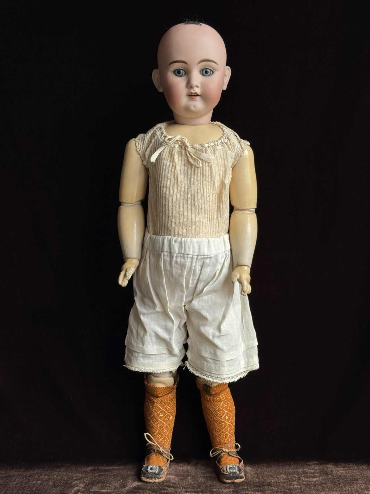 Antique German 24” Adolf Wislizenus 101 My Sweetheart Bisque Head Doll