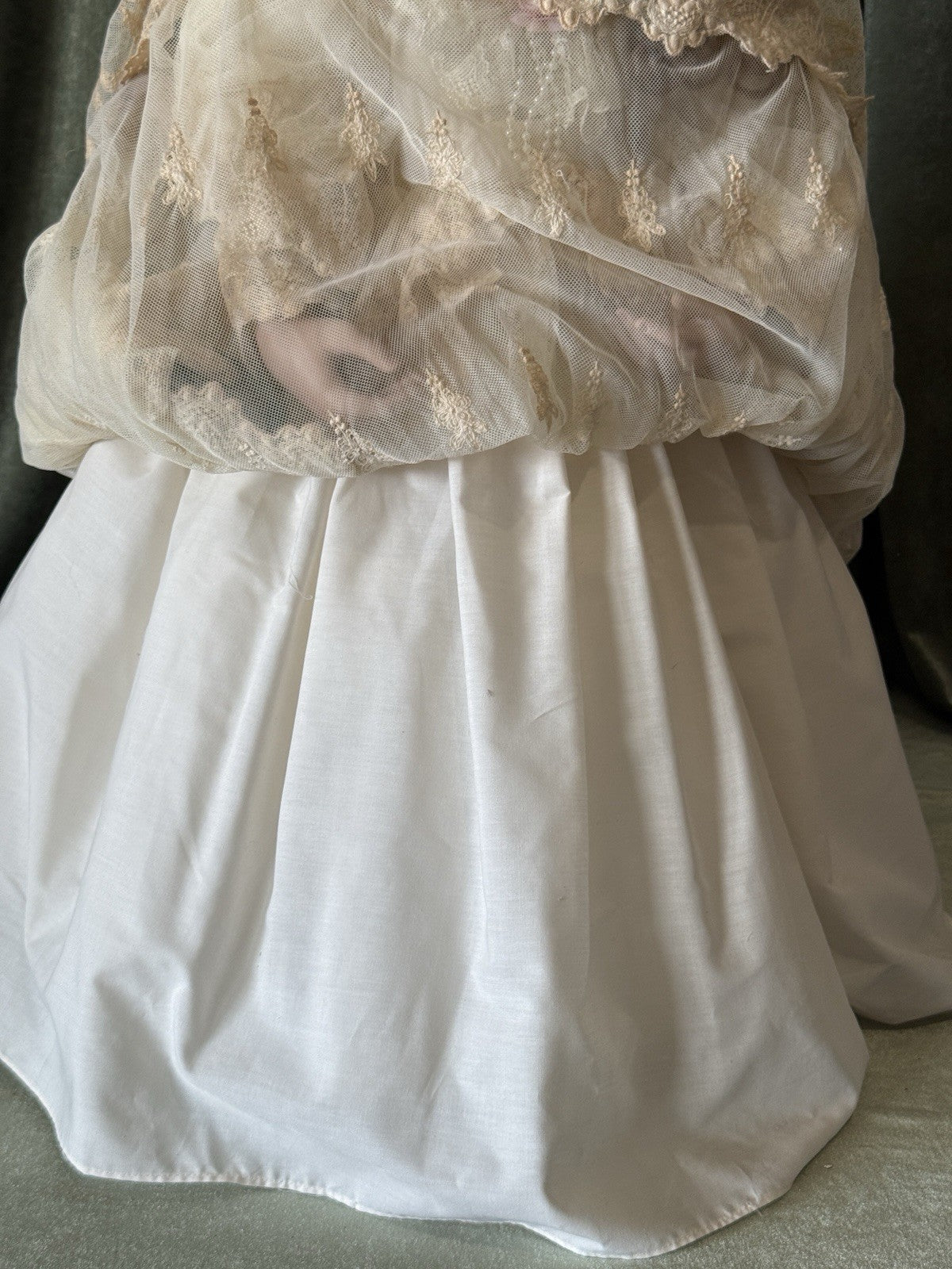 Porcelain 25” Doll “Chapel Of Love” by Pamela Erff LE 750 Tag