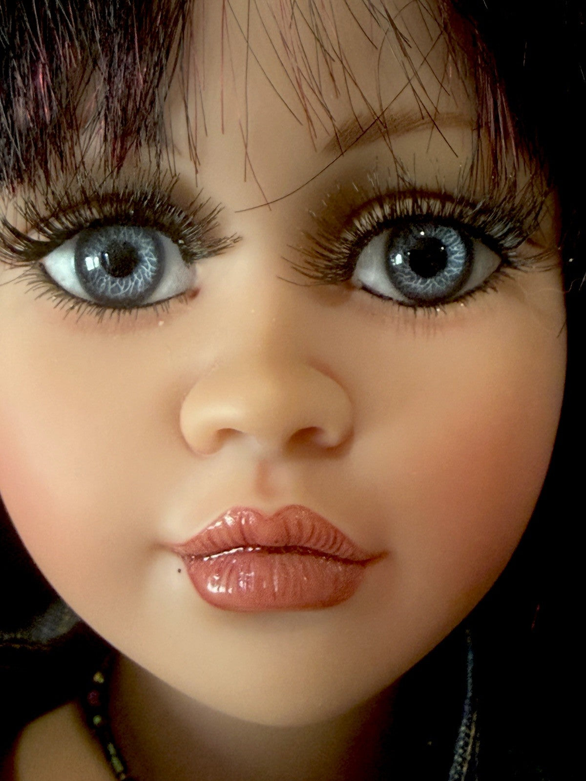 Collectible Artist Vinyl 30” Doll Maggie by Jan Mclean COA/Tag/Stand LE 494