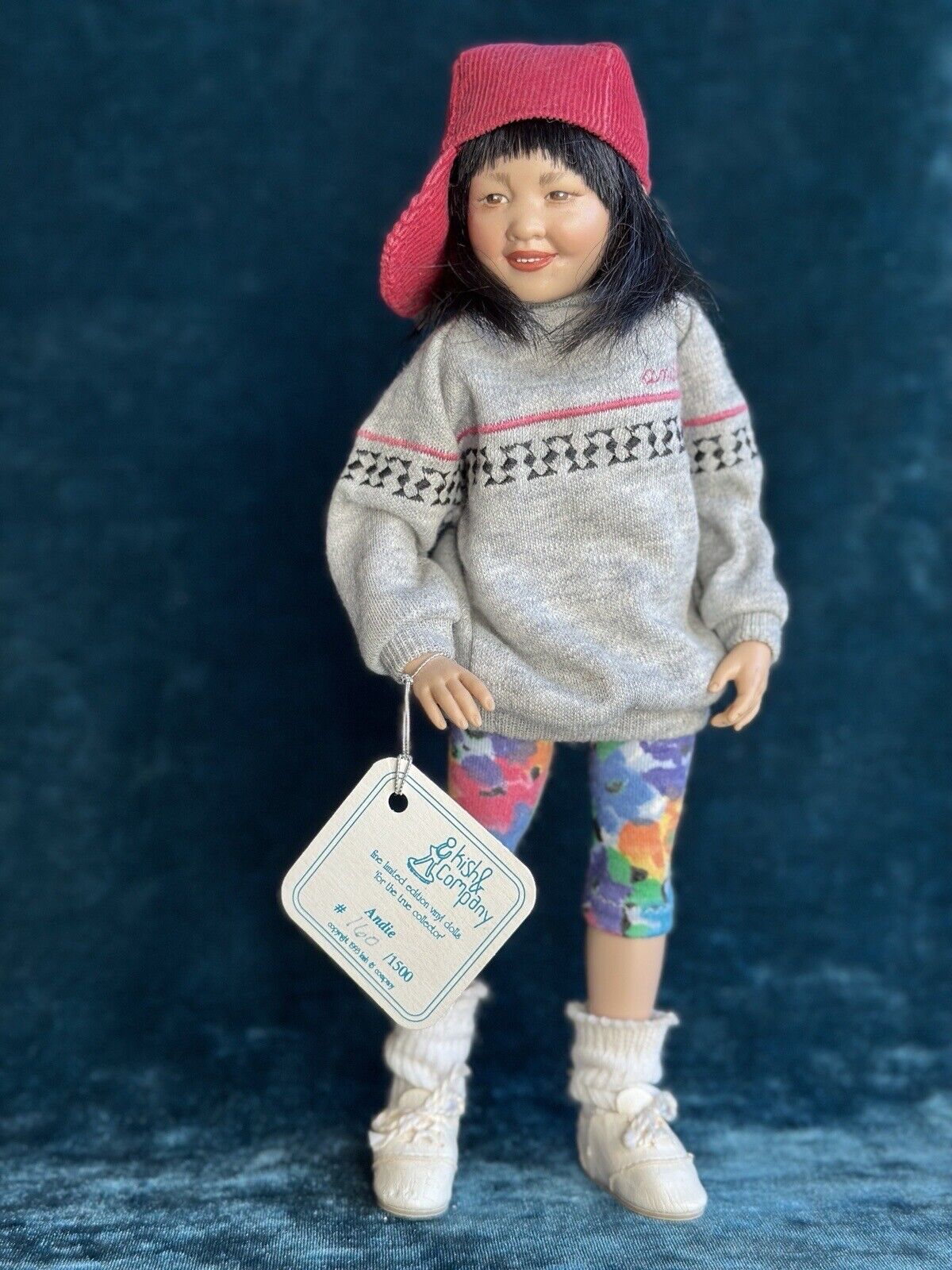 Collectible Vinyl Helen Kish 10.5” Andie Doll in Box LE 1500