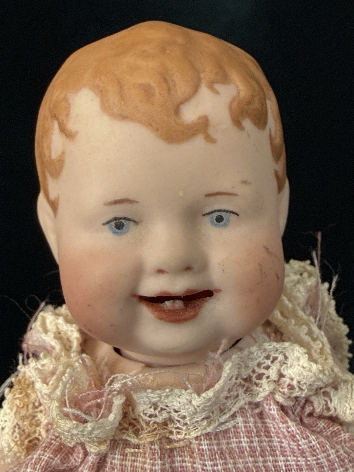 Lot Of 2 Reproduction All Porcelain Bonnie Babe Dolls by Georgene Averill
